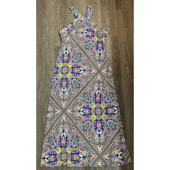NWT Cupio Boho Maxi Dress * Size Large * MSRP $78 - Picture 1 of 4